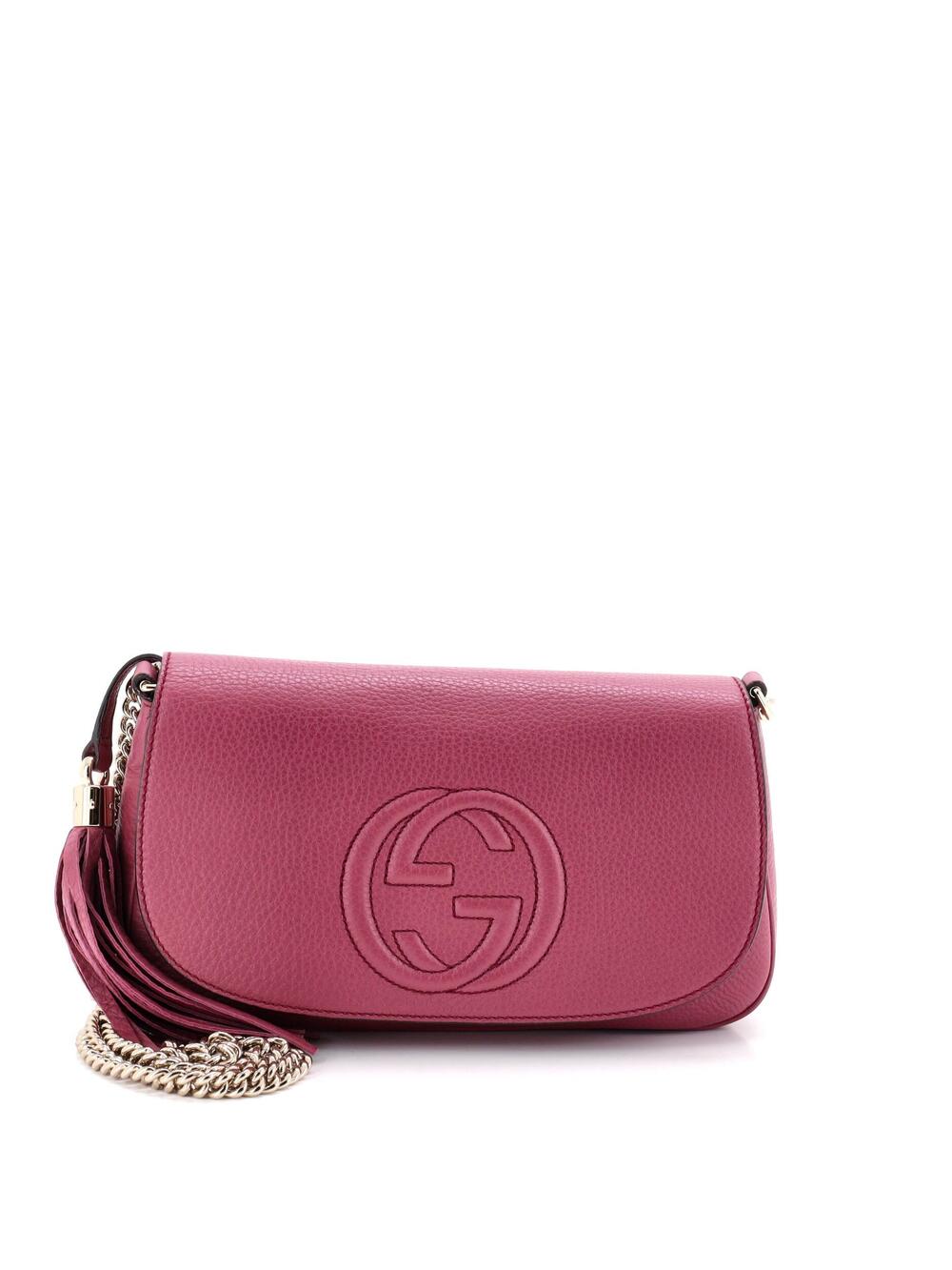 Gucci Soho Chain Crossbody Bag Leather #374263G13B
